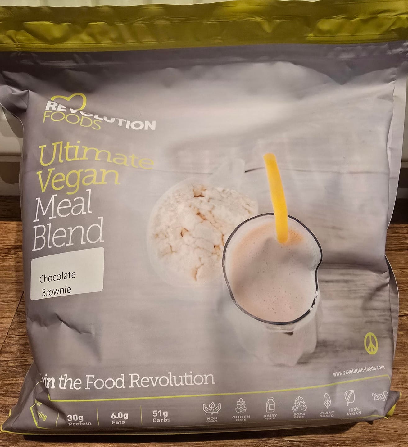 Customer photo review of Ultimate Vegan Meal Replacement