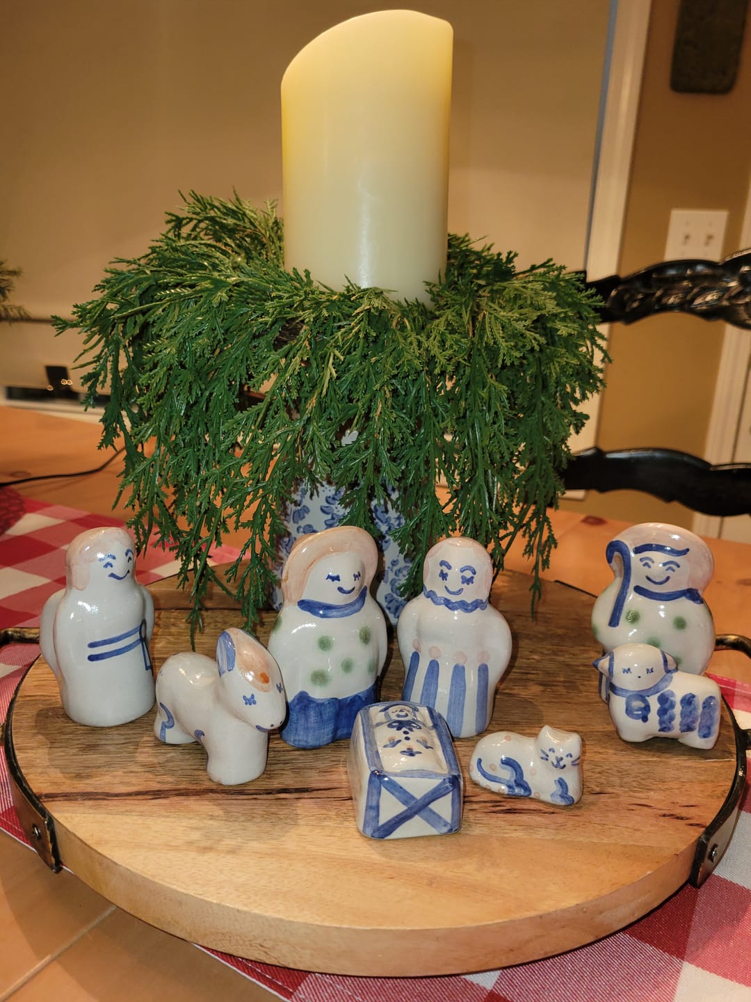 Customer photo review of Crèche Piece - Cat