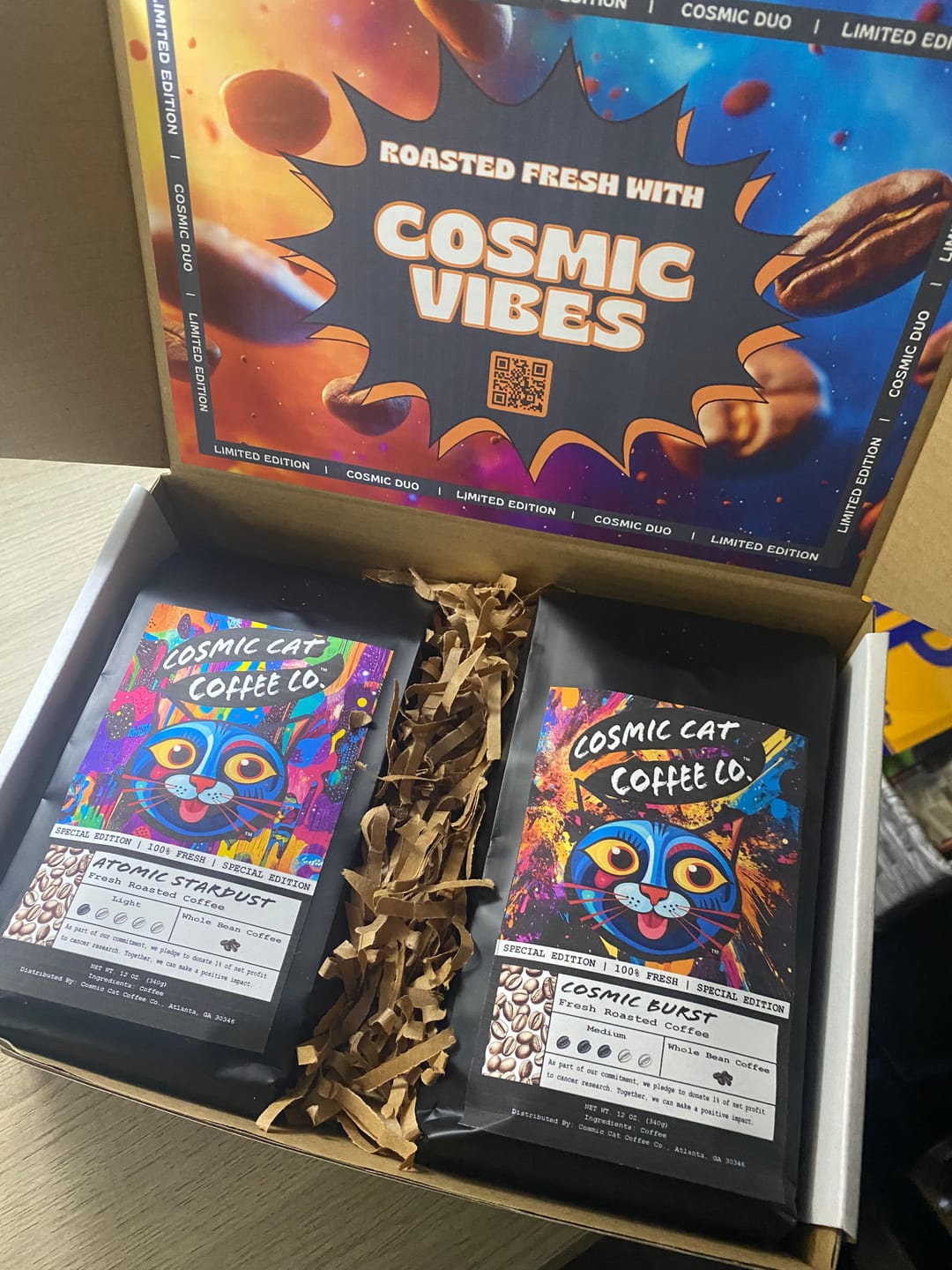 Customer photo review of Bundle Box - Cosmic Duo