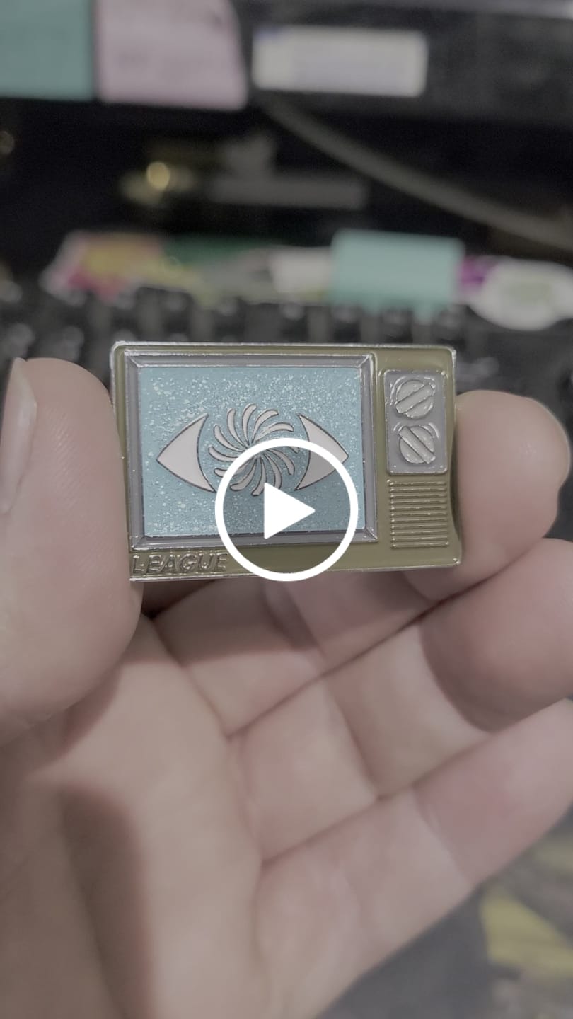 Customer video review of Custom Enamel Pins