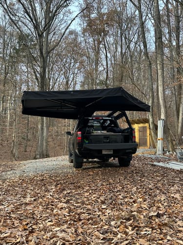Customer photo review of OPENROAD  270 Free Standing Awning for Camping