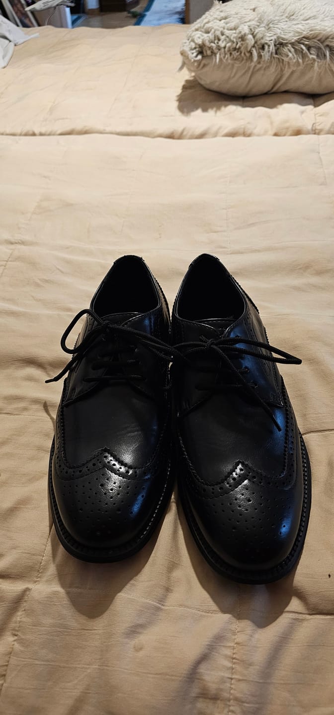 Customer photo review of Zapatos Bond Style Negro
