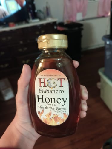 Customer photo review of Habanero Infused Honey