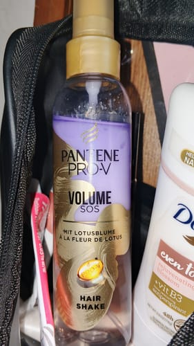 Customer photo review of Pantene Volume SOS Shake Hair Serum 150ml