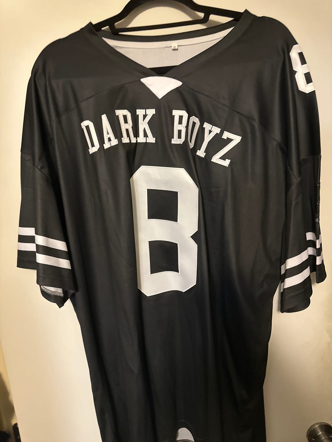 Customer photo review of Custom Black Classic Style Personalized Authentic Football Jersey FBJ02-bd0a70bc