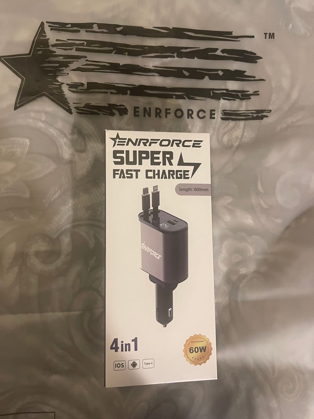 Customer photo review of 4 in 1 Car Charging Port