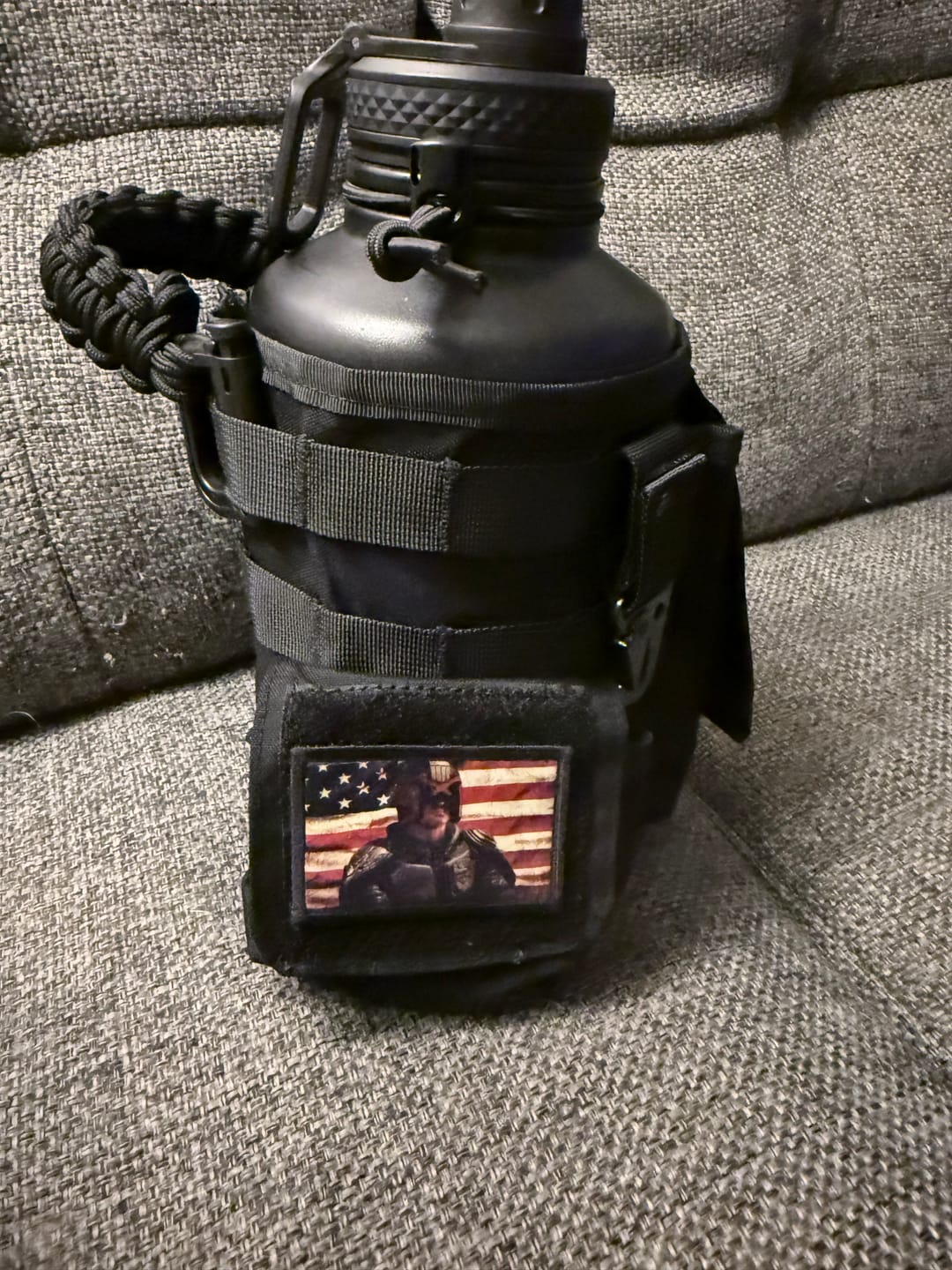 Customer photo review of Battle Bottle Sleeves - 64oz
