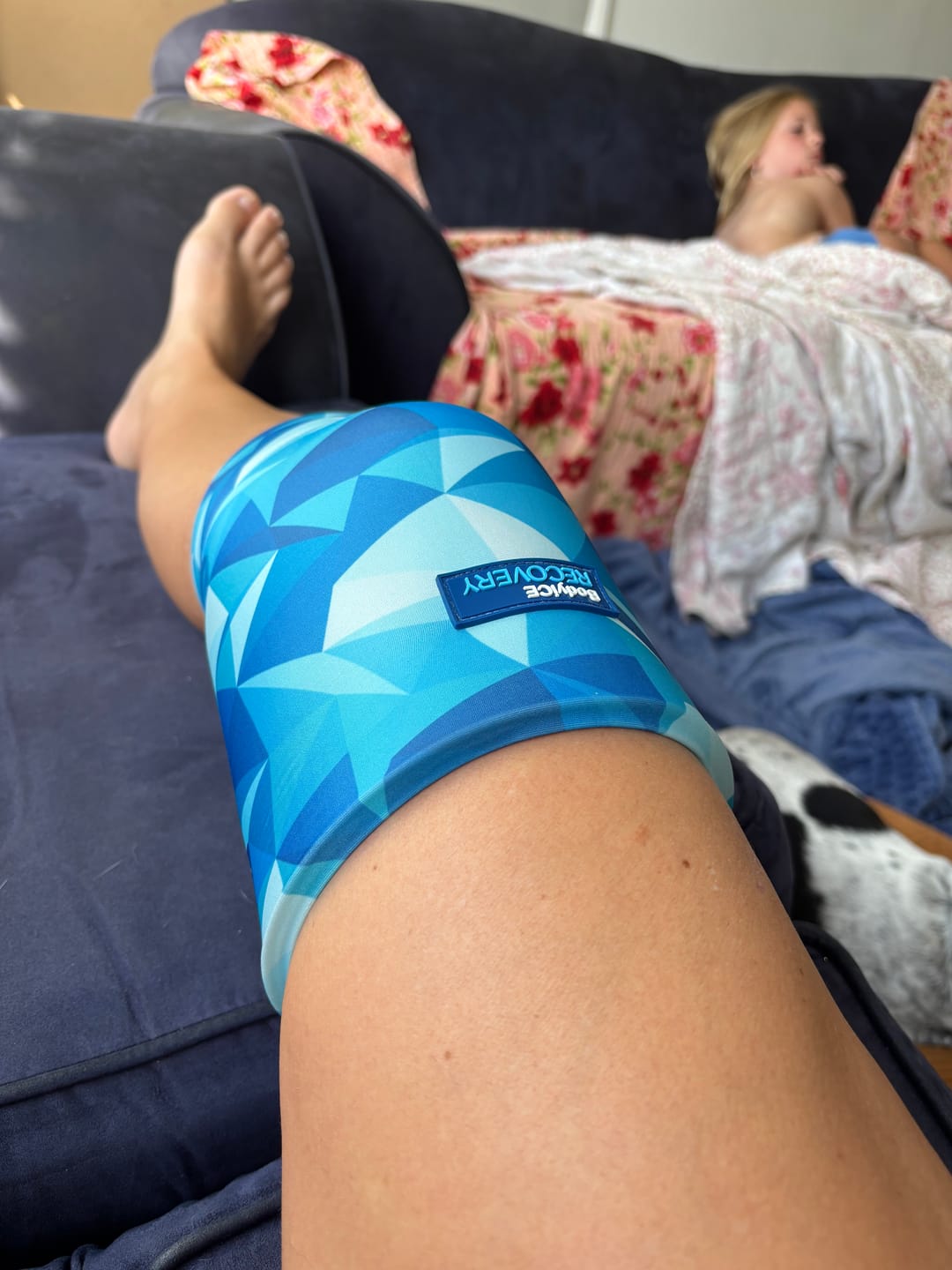Customer photo review of Medium Hot & Cold Compression Gel Sleeve