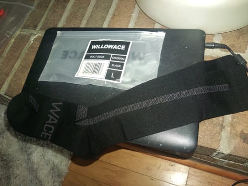 Customer photo review of Men's Alpaca Socks