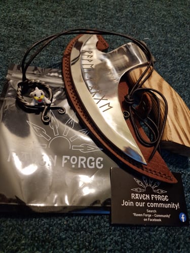 Customer photo review of The Original Pizza Axe - Seconds