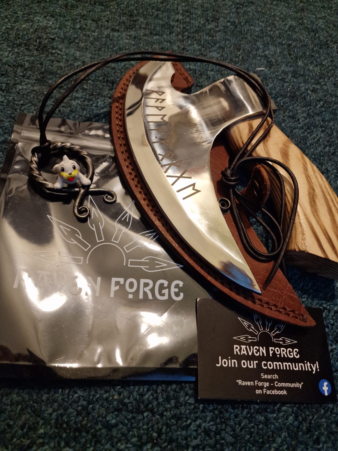 Customer photo review of The Original Pizza Axe - Seconds