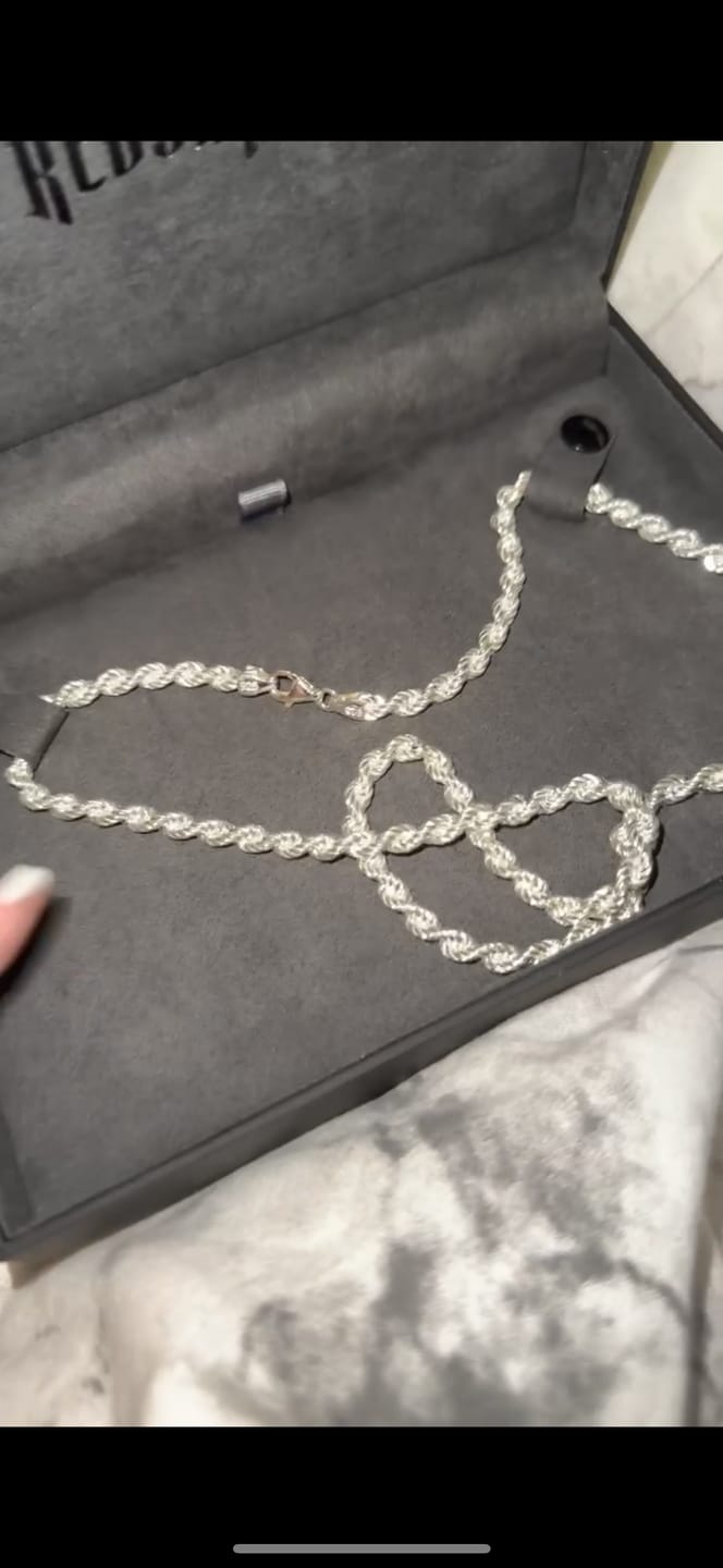 Customer photo review of Cordell Halsband 4mm - 925 Silver