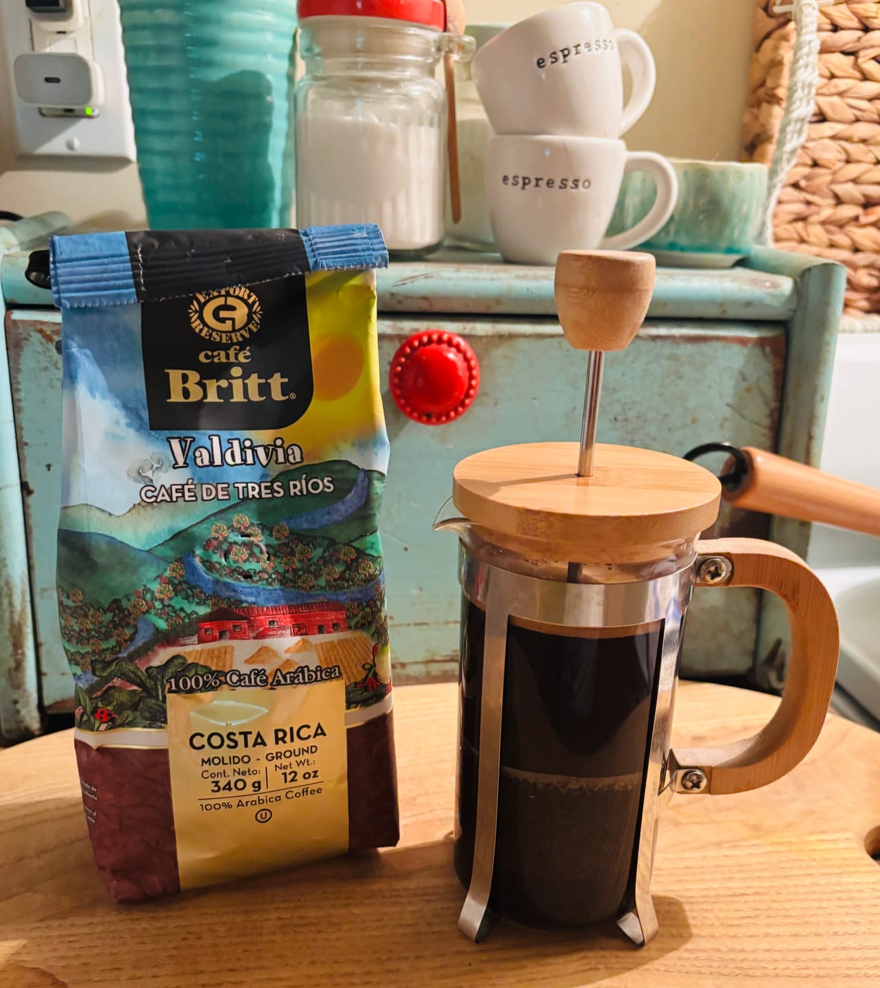 Customer photo review of COSTA RICAN TRES RIOS VALDIVIA COFFEE