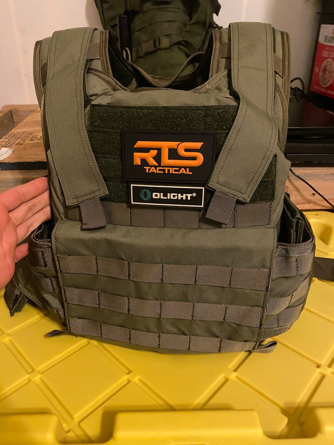 Customer photo review of RTS Tactical Premium Plate Carrier 10X12