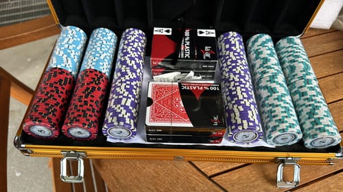 Customer photo review of Poker Set Monte Carlo Cash Game 300