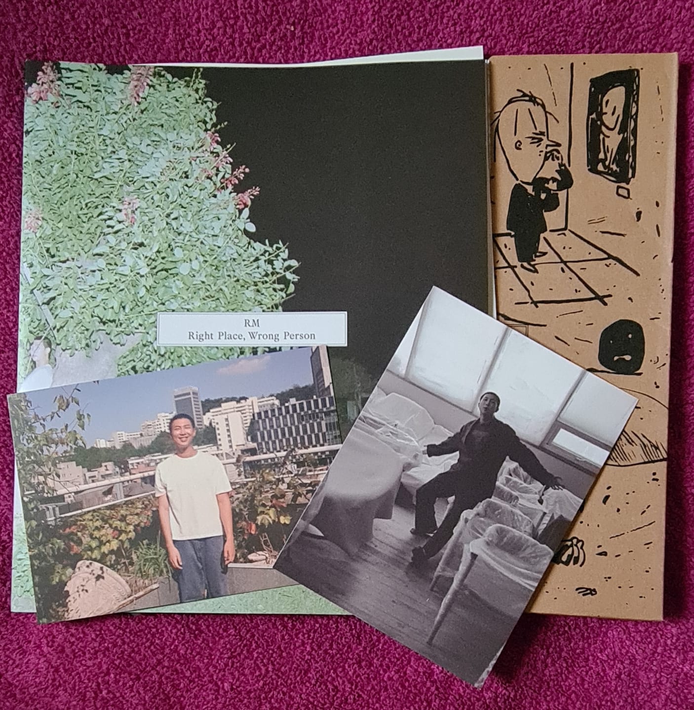 Customer photo review of RM - RIGHT PLACE, WRONG PERSON SOLO 2ND ALBUM PHOTOBOOK RANDOM