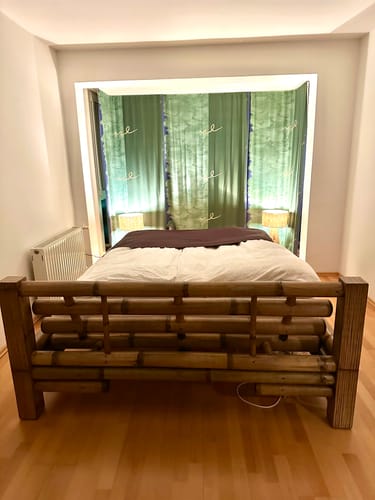 Customer photo review of Bambus Tischlampe Tabanan HonigAntik