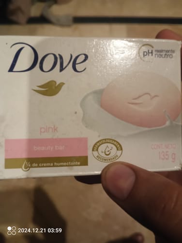 Customer photo review of Dove Pink Beauty Cream Soap 135g