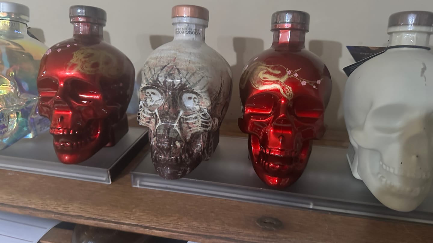 Customer photo review of Crystal Head Vodka Lunar New Year Of The Snake (2025 Limited Edition)