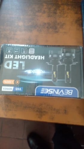 Customer photo review of BEVINSEE LED Headlight Bulbs