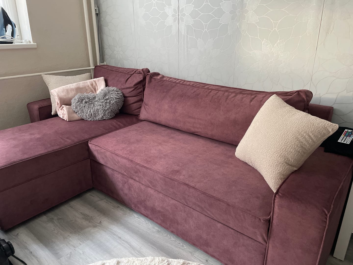 Customer photo review of VILASUND IKEA Sofa Bed with Chaise Longue Cover