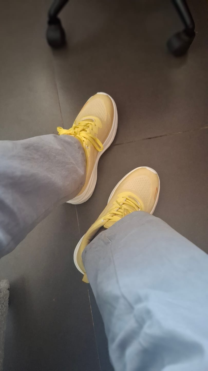 Customer photo review of Bacca Bucci SPEED PRO Athleisure Running Shoes