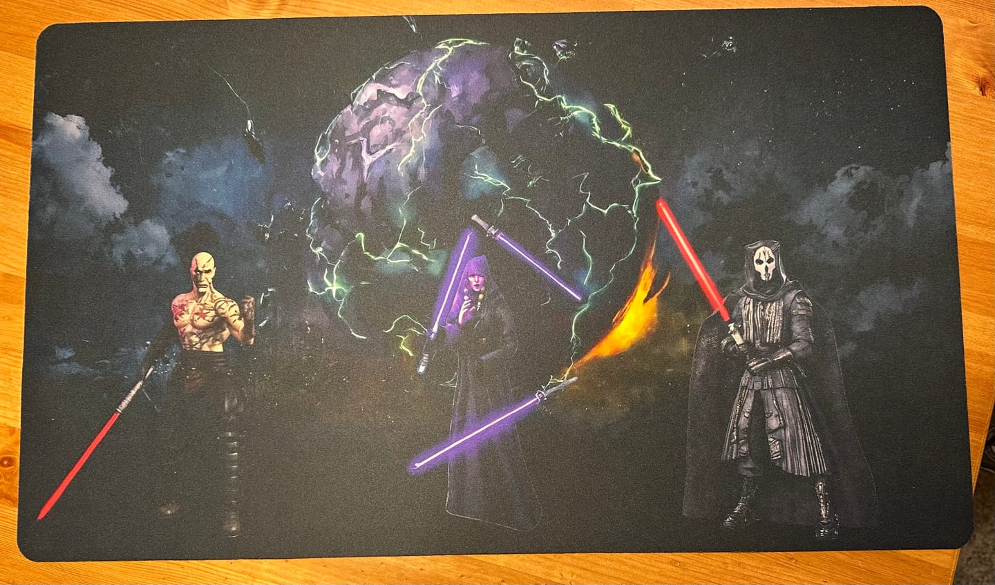 Customer photo review of "CUSTOM" Neopren Playmat