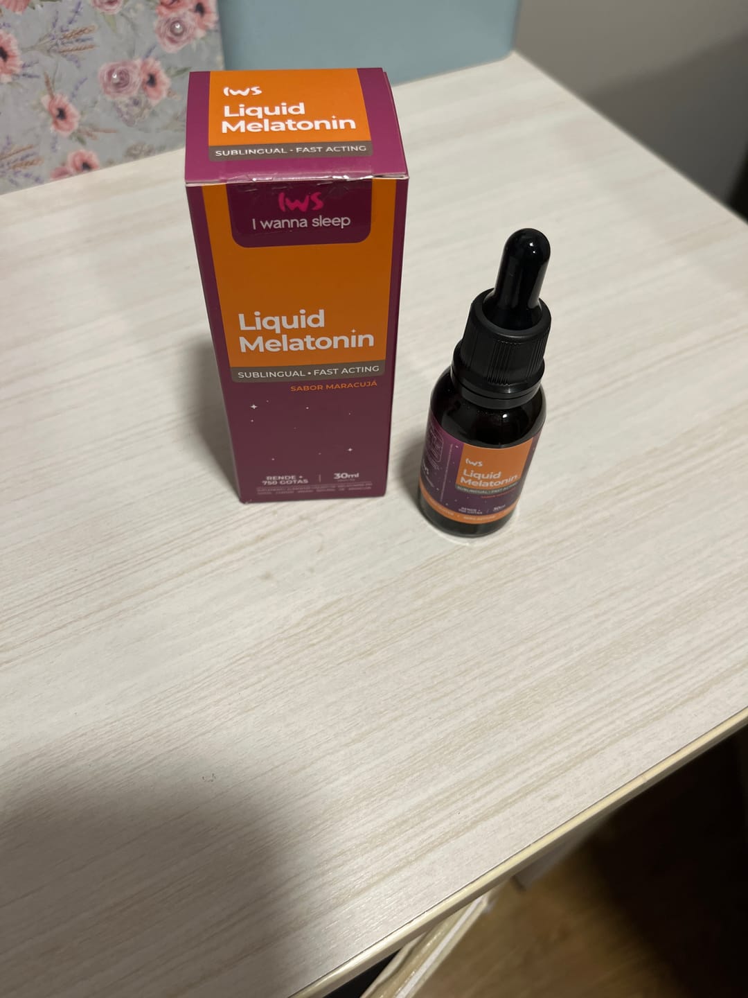 Customer photo review of BRINDE | Melatonina Líquida IWS 30ml Maracujá