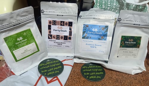 Customer photo review of قهوة بالبندق