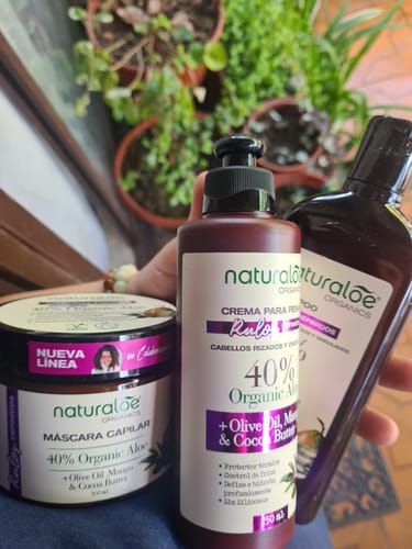 Customer photo review of Shampoo Rulos Definidos 350ml