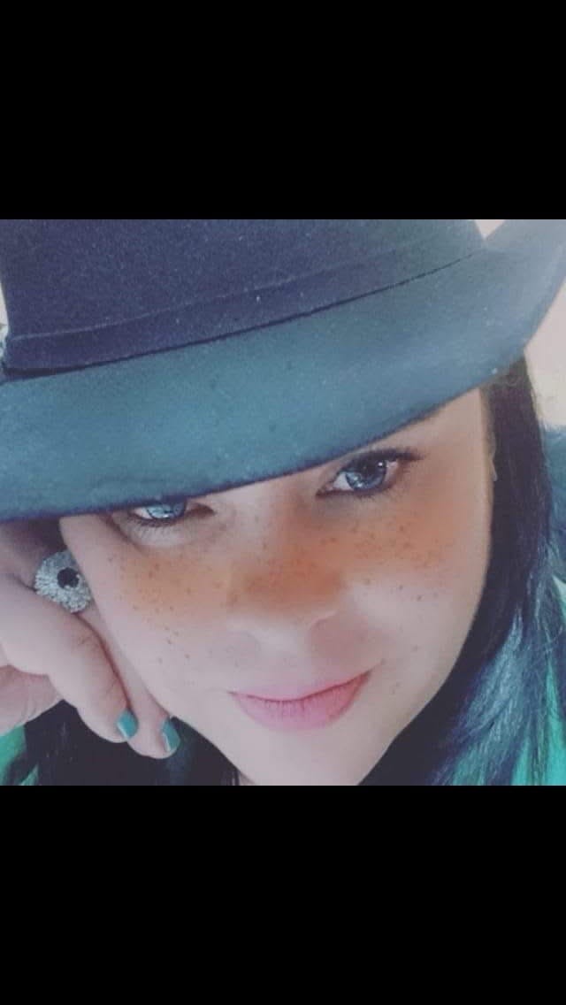 Customer photo review of Himalaya Blue Prescription Colored Contact Lenses