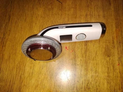 Customer photo review of LumiTone 8-i-1 EMS Ansigtsmassageapparat med Rødlysterapi
