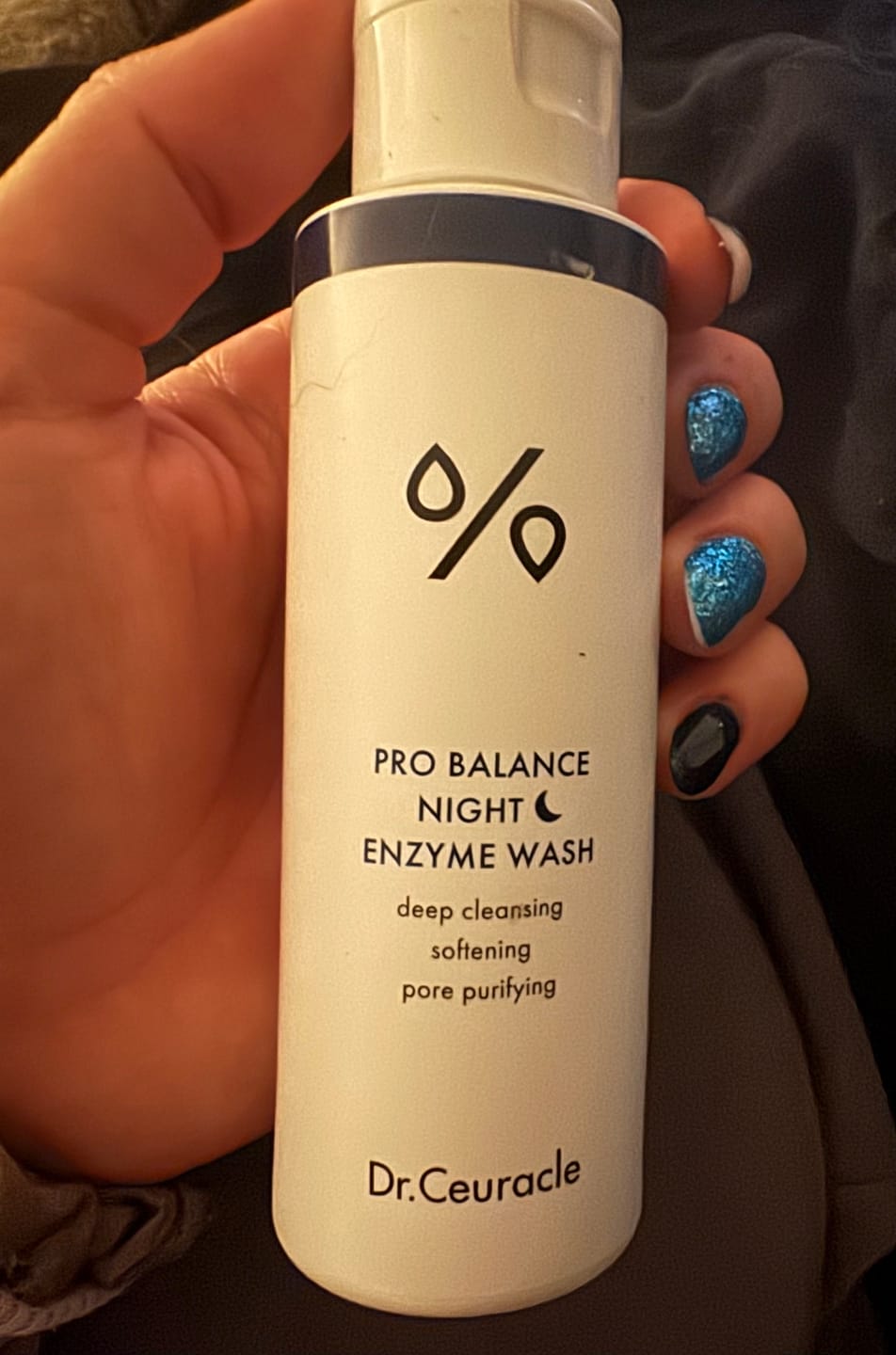 Customer photo review of Enzīmu pūderis ar kokogli Dr.Ceuracle Pro Balance Night Enzyme Wash