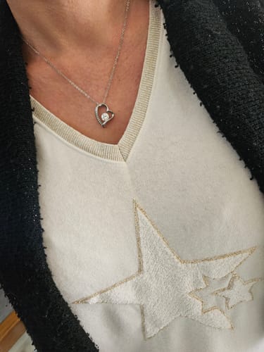 Customer photo review of Collier Amour Éternel - À la femme de ma vie - Ton homme