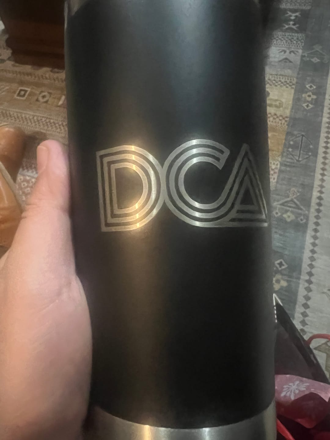 Customer photo review of Termo 20 oz - Personalizar