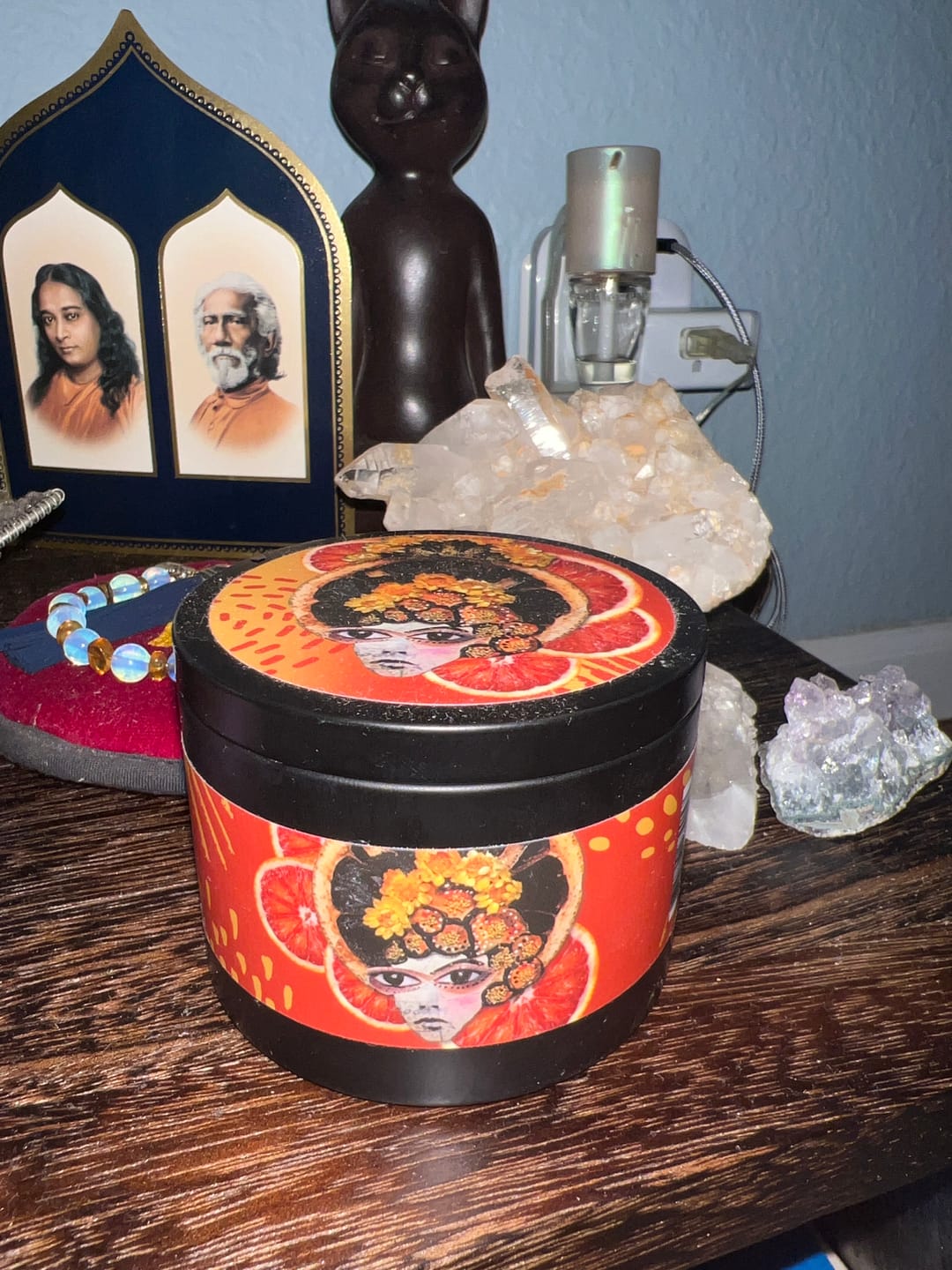 Customer photo review of SUNRISE : Blood Orange + Grapefruit Candle