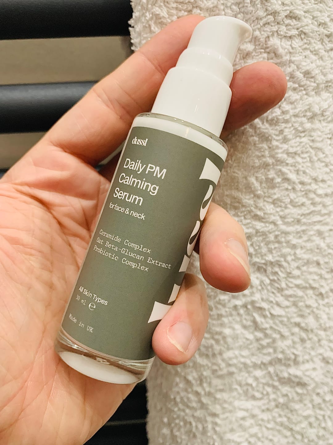 Customer photo review of Daily PM Calming Serum