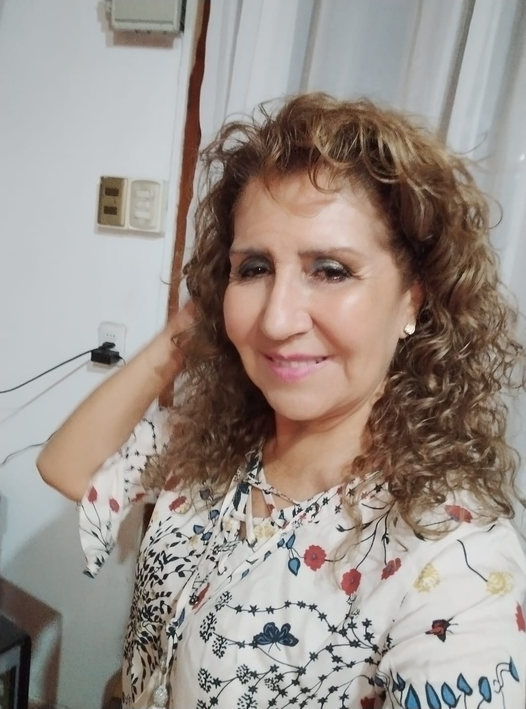 Customer photo review of Mascara Hidratante Cabello Rizado Elgon