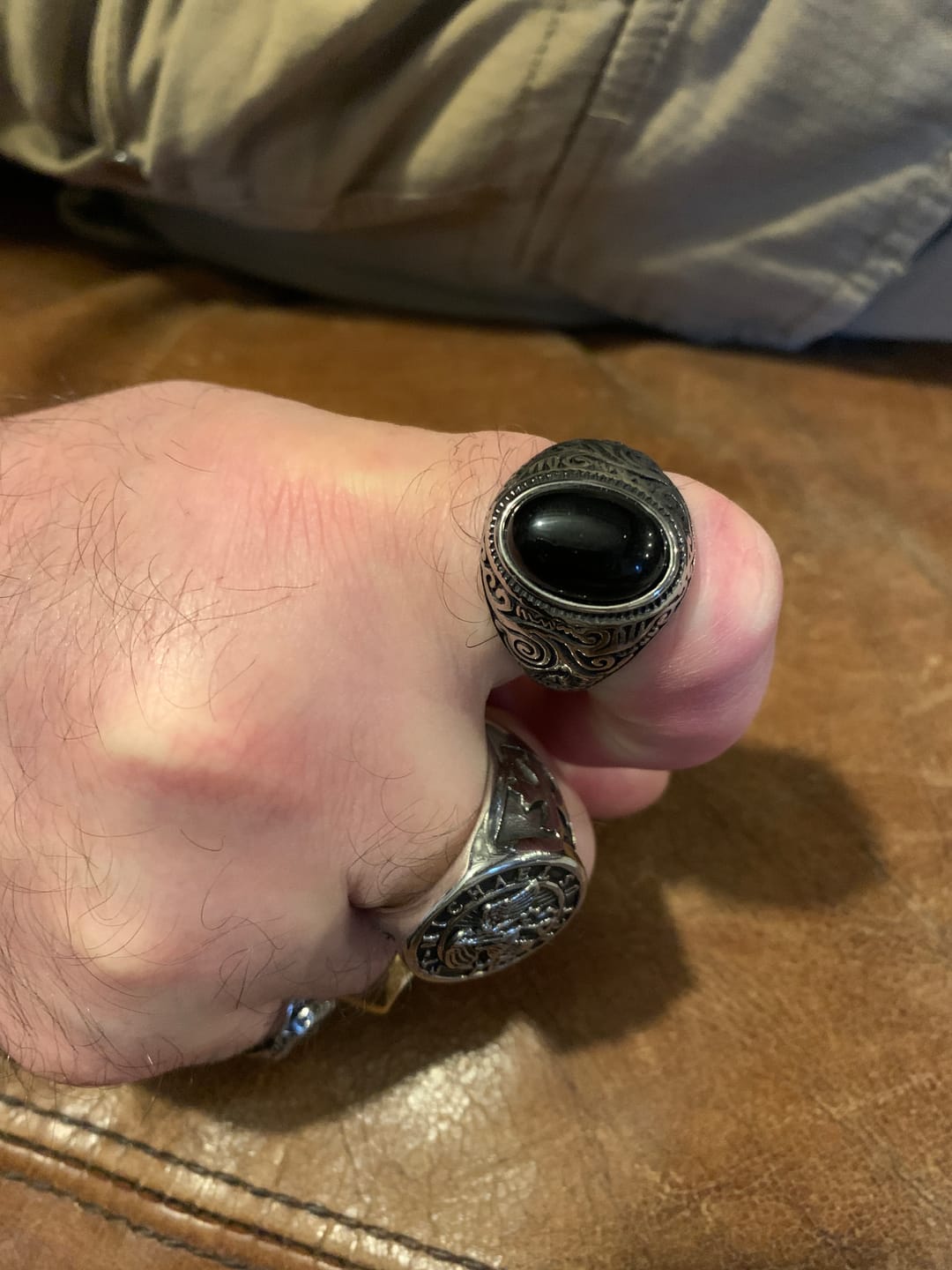 Customer photo review of BLACK EYES.