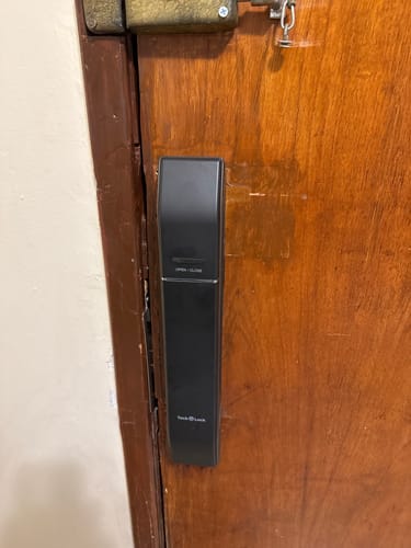 Customer photo review of Cerradura Inteligente PRO ONE-TS