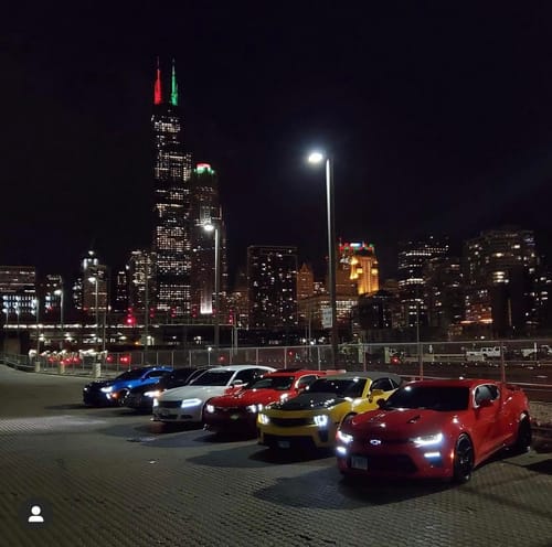 Customer photo review of Chevy Camaro Front Illuminated LED Bowtie Grille Emblem Glowtie Badge kit White/RGB/Blue 2016-2024