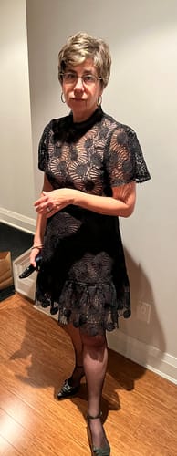 Irena Z. review of Peyton Lace Mini Dress by ML Monique Lhuillier - RENTAL image 1 out of 1