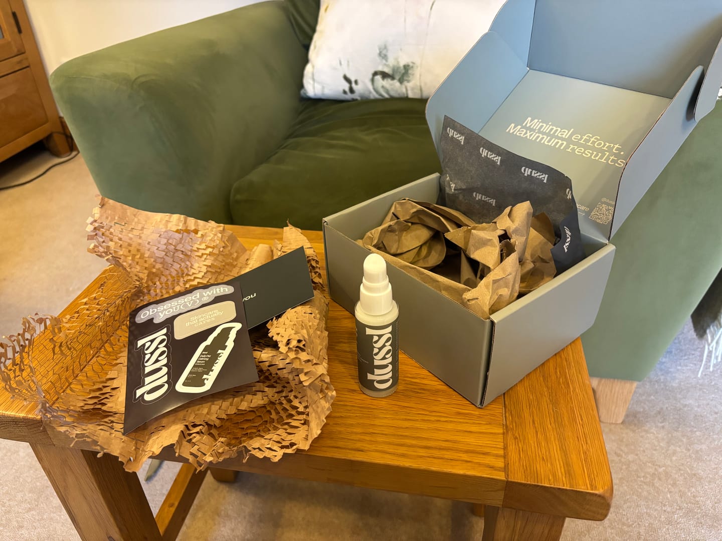 Customer photo review of Daily PM Calming Serum