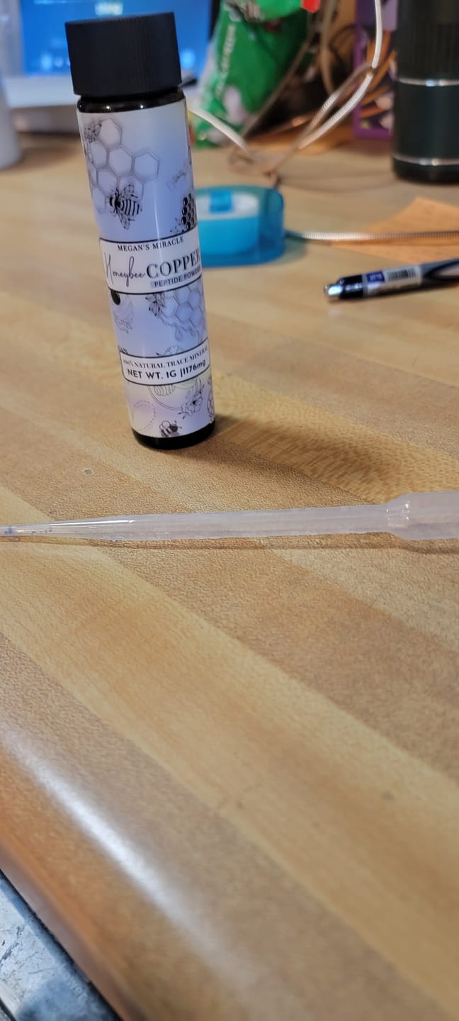 Customer photo review of Copper Peptide GHK-CU Therapy Kit