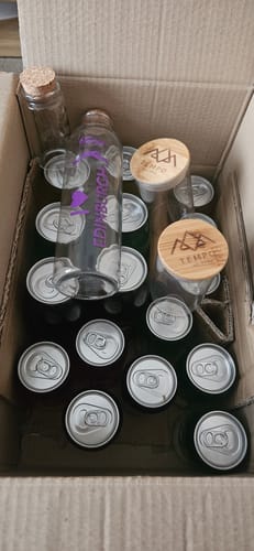 Customer photo review of [PRE-ORDER] Limited Edition: Winter Bubble Tea Cans - 6 Pack