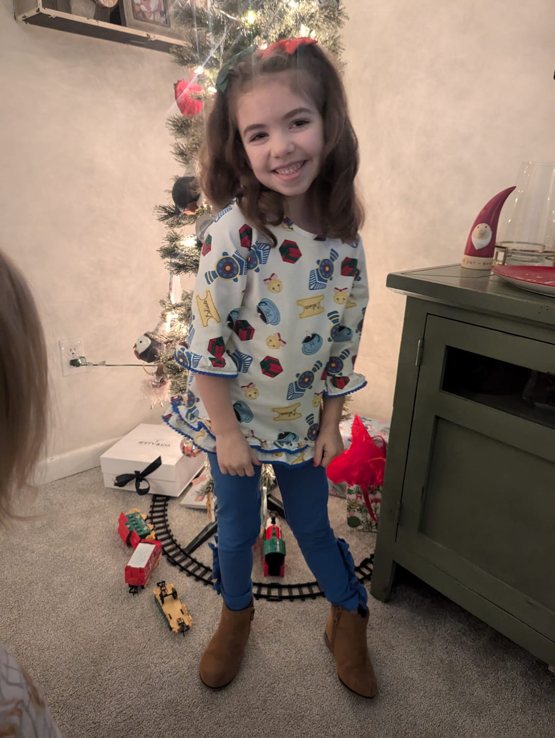 Customer photo review of Polar Express Milly Legging Set