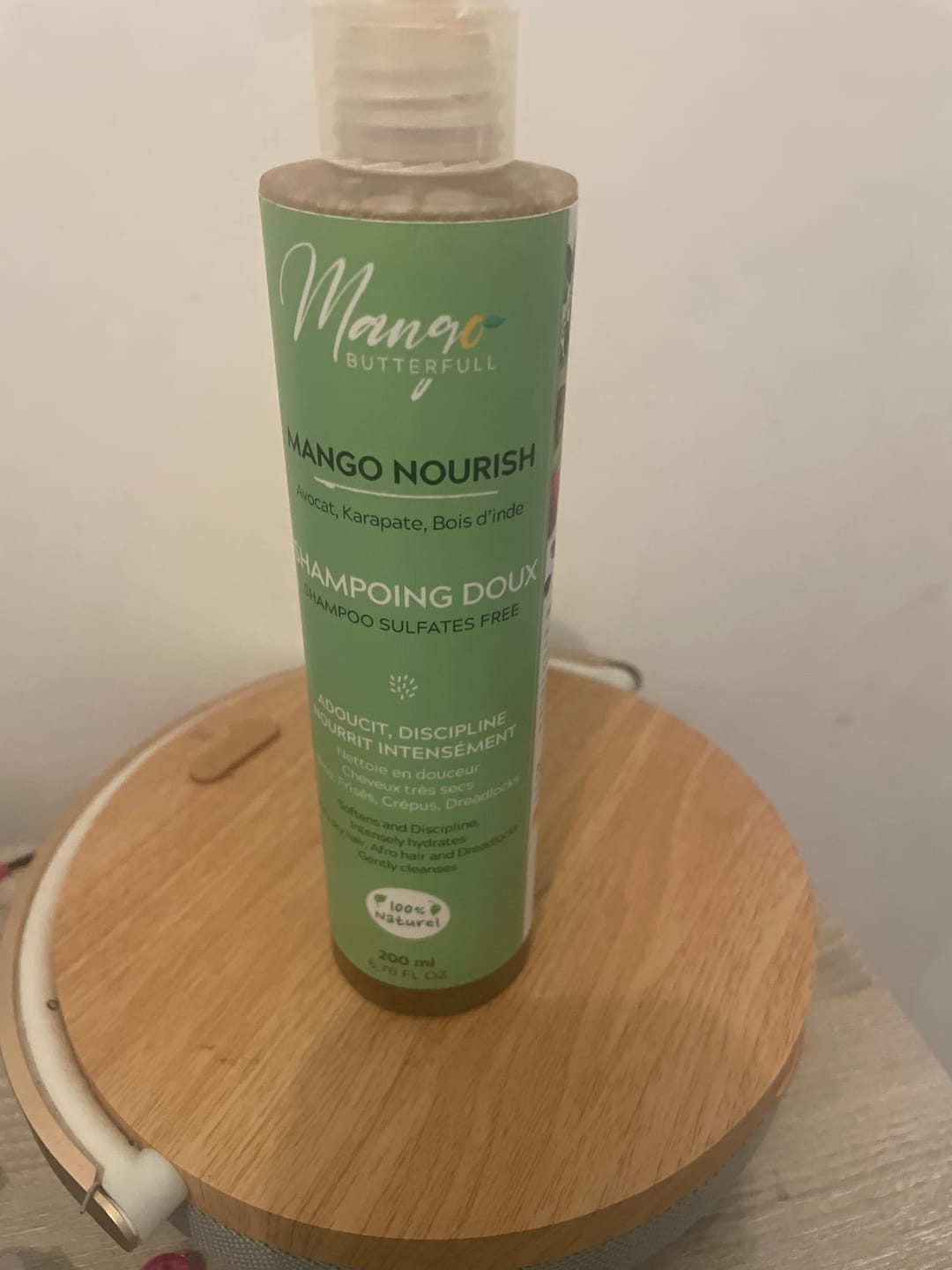 Customer photo review of Shampoing Doux Nourish