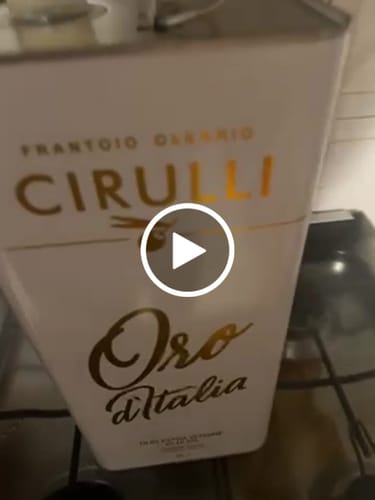 Customer video review of 1 lattina di olio extravergine di oliva • 5 Litri