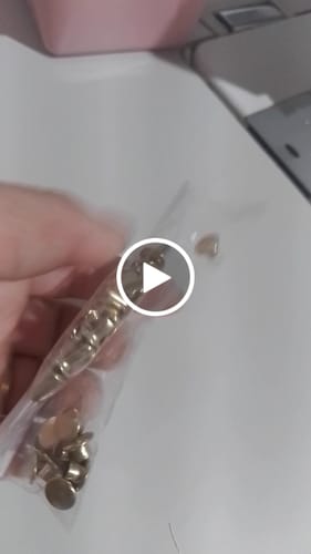 Customer video review of REBITE 3 CALOTA DUPLA LATONADO 10 PEÇAS