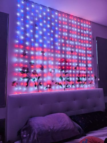 Customer photo review of LitLamp™ Dynamic Curtain Lights